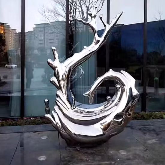 Hotel Shopping Mall Abstract Art Porch Floor Decoration Sculpture