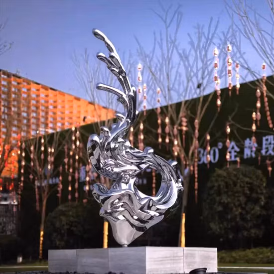 Hotel Shopping Mall Abstract Art Porch Floor Decoration Sculpture