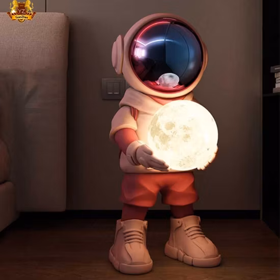 Life Size Realistic Fiberglass 3D Astronaut Wholesale Outdoor Garden Fiberglass Astronaut Statue