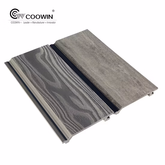 Prefab Decorative Fireproof Weather Resistant WPC Cladding Wall