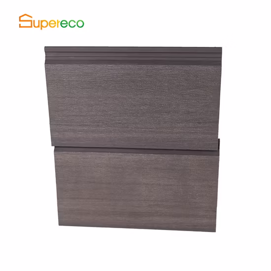 Panneaux muraux composites en plastique et bois bon marché imperméables extérieurs