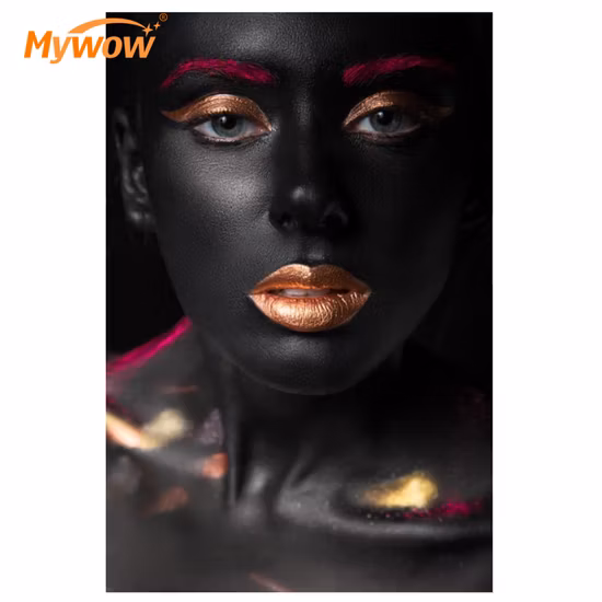 Peinture suspendue en métal et diamant, Portrait, peinture à l'huile, Art mural de luxe, peinture 3D, Art mural