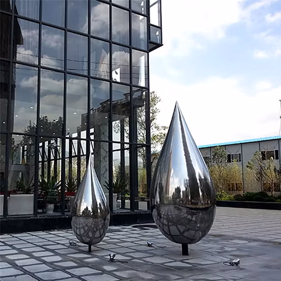 Sculpture de décoration de plancher de porche d'art abstrait de centre commercial d'hôtel